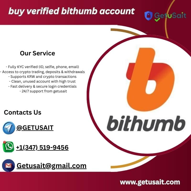 Buy Verified Bithumb