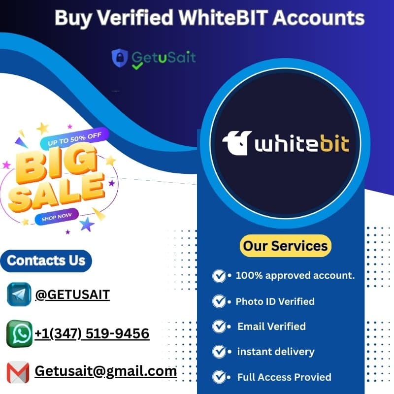 Buy Verified WhiteBIT Accounts